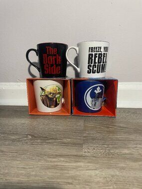 Star Wars Mugs (Set of 4)